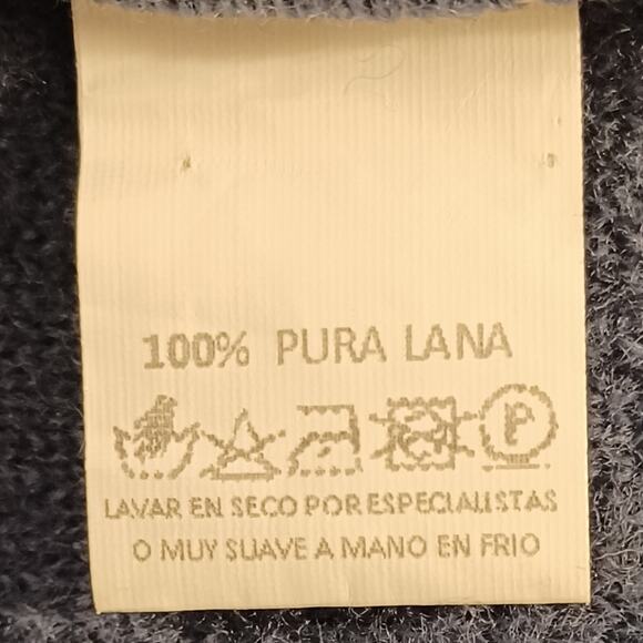 Marae Girls Blue Virgin Wool Button Front Coat. Size 6 - Picture 11 of 15